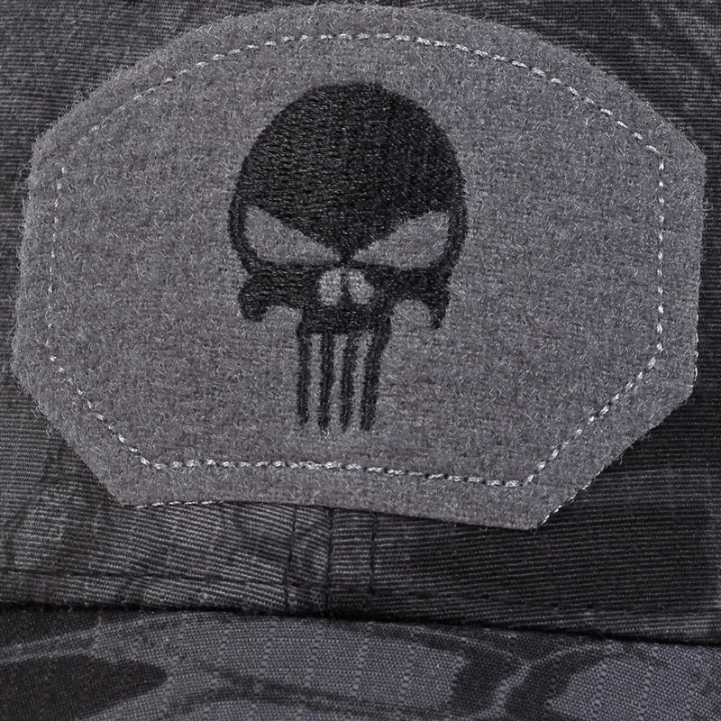 Boné Masculino Skull Aba Curva